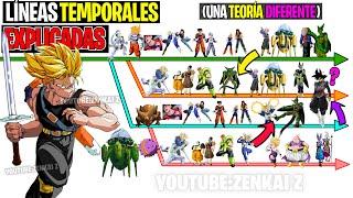 The Most COMPLETE and ACCURATE EXPLANATION of DBZ TIMELINES | Future Trunks 4 Timelines