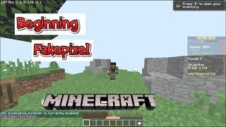 Starting new fakepixel skyblock series | PR gaming |