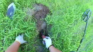 На этот раз ещё больше находок! Уже коллекция! Поиск с металлоискателем на моём перспективном месте!