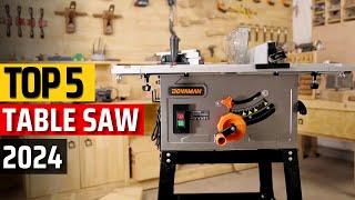 Top 5 Best Table Saws 2024  Cutting-Edge Carpentry