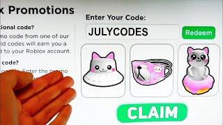 ALL NEW *JULY* ROBLOX PROMO CODES! 2023! All Free ROBUX Items in JULY | All Free Items on Roblox