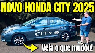 Novo Honda City 2025 Atualizado: Mais Equipado e Tecnológico – Será uma Boa Escolha?