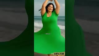 Stunning Dubai Beauty Dancing Gracefully on the Beach‍️ Dubai princess vlog #beautifulladystyle​