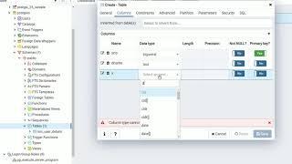 PostgreSQL - pgAadmin 4 -  Import csv file - Method II