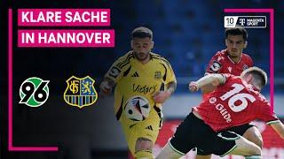 Hannover 96 II - 1. FC Saarbrücken, Highlights mit Live-Kommentar | 3. Liga | MAGENTA