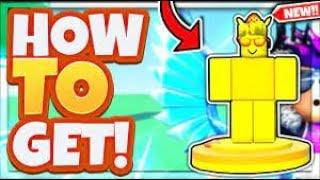 How To Get The LeHtoo Statue Touch Badge! (PLS DONATE)