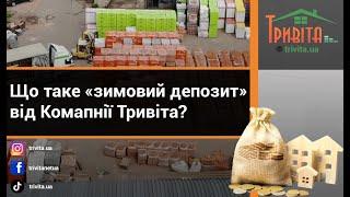 ️ Що таке «зимовий депозит» від Комапнії Тривіта?