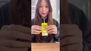 eat viral korean snacks & try VEGAN banana milk with me  korean convenience store ASMR  #먹방 #kore