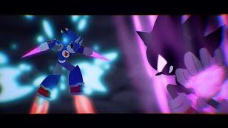 Dark Sonic vs Metallix | Stick Nodes Animation