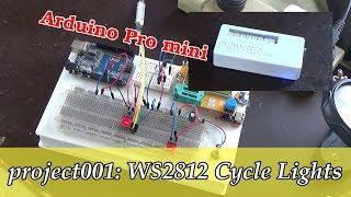 Arduino WS2812 Cycle Lights