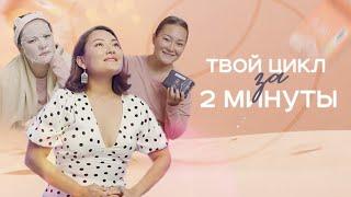 Твой менструальный цикл за 2 минуты | EVA PADS