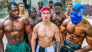 Training in the STREETS of France! - Calisthenics Workout