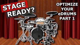 Optimize Your Electronic Drums For On Stage - Improve Sound At Gigs - Part One | The eDrum Workshop