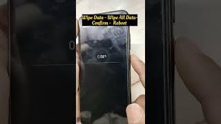 How To Hard Reset Redmi Note 7  Redmi Note 7 Factory Data Reset  #ytshorts #shorts #hardreset