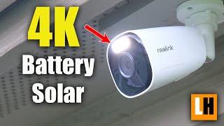 Reolink Argus Eco Ultra Review - 4K Battery/Solar WIFI Security Camera