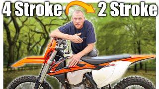 Why I Switched Back To A 2 Stroke After Years Of Riding A 4 Stroke.. | KTM 250XCW First Thoughts