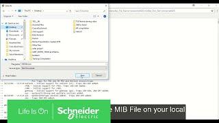 How To Load PowerNet MIB 4.2.6 Using MIB Browser | Schneider Electric