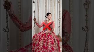 Galat Tarike kiy bride dresses or style  VS Sahi Tarike kiy bridedresses or style️ in Islam#shorts