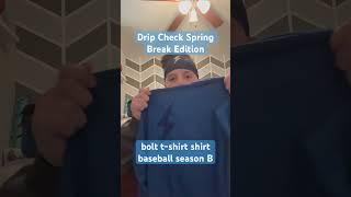 Drip Check Spring Break Edition #baseball #catcherswag #catcher #baseballszn #travel #vacation