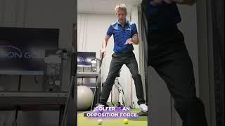 Mastering Foot Pressure in Your Golf Swing #shorts