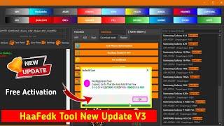 Haafedk Gsm V3 Free Update All New & Old MTK/Qualcomm/iPhone CPU Free Mdm Infinix /Samsung/ TECNO