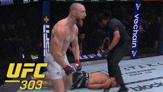 Joe Pyfer knocks out Marc-Andre Barriault on UFC 303 prelims | ESPN MMA