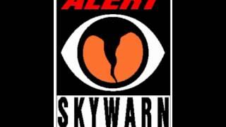 Dallas Area Ham Radio Skywarn net From 4-3-2012 Tornado Part 1