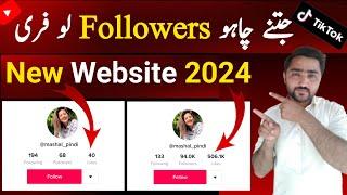 Free tiktok like followers views new video | Free tiktok likes website 2024 | Free Tiktok Followers