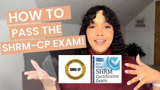 How to Pass the SHRM-CP Exam (3 Effective Tips on Studying & Passing)