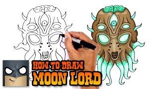 How to Draw Moon Lord | Terraria