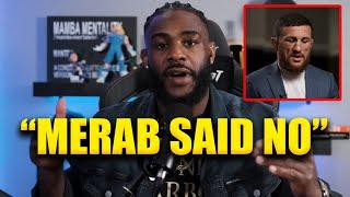 Aljamain Sterling Cries Merab Was FORCED To Fight Umar Nurmagomedov At UFC 311