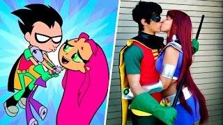 Teen Titans Go in Real Life! All Characters