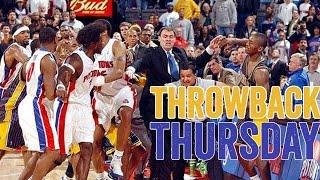 Pacers vs. Pistons Brawl [Throwback Thursday: Malice at the Palace]
