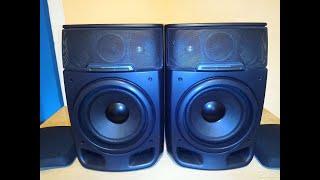 Fosi Audio BT10A and speaker system Aiwa SX-FNV50L