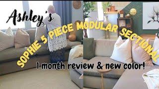 How does the Sophie Modular Sectional stand up /1 Month Review With Ashley Furniture - A Must Watch!