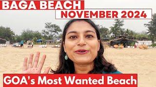 Goa Baga Beach November 2024 | Goa Vlog November 2024 | Goa