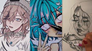 Art drawing tiktok compilations ~ Drawing tiktok #58