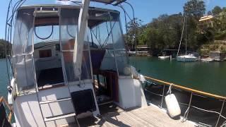 External Walkthrough - 1989 Mariner 35 Aft Cabin - www.theboatbrokerage.com.au