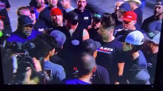 Midnight performance/Houston vs street outlaws scuffle pt.2