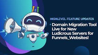 Domain Migration Tool Live for New Ludicrous Servers for Funnels_Websites!