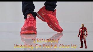 Ironman Air Tuned 3! Review of the Nike Air Max Plus 3 - Gym Red/Bright Crimson/Limelight. #trending