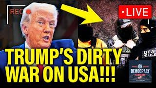 LIVE: Trump’s MASKED GOONS Flood the STREETS | On Democracy