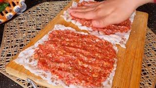 Котлеты больше не жарю. Нашла сочный вариант. Картофель с фаршем. Секреты Узбекской кухни.