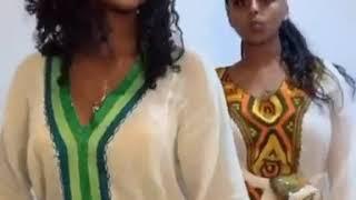 Ethiopian beauties dancing eskista dance 