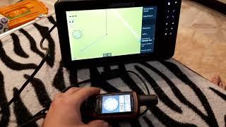 Компас Garmin 62s + Lowrance HDS 9 Live ч.2