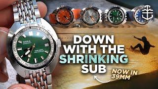 The new Doxa SUB 200T is leaner and greener