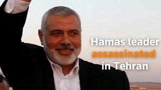 Hamas chief Ismail Haniyeh killed in Iran, group says | REUTERS