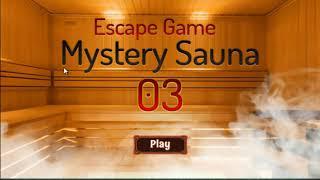 Escape Game Mystery Sauna 3 Walk Through - New Escape games -FirstEscapeGames