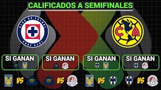 LIGUILLA AL MOMENTO LIGA MX | ESTOS EQUIPOS JUGARÁN las SEMIFINALES del APERTURA 2024