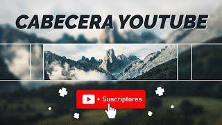 Cómo hacer un BANNER PARA YouTube en Photoshop